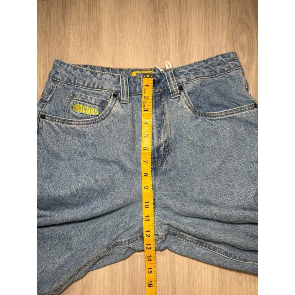 GORYUBI Baggy Jeans Womens 28 Light Wash Y2K Wide Leg Denim Pants - Picture 8 of 16